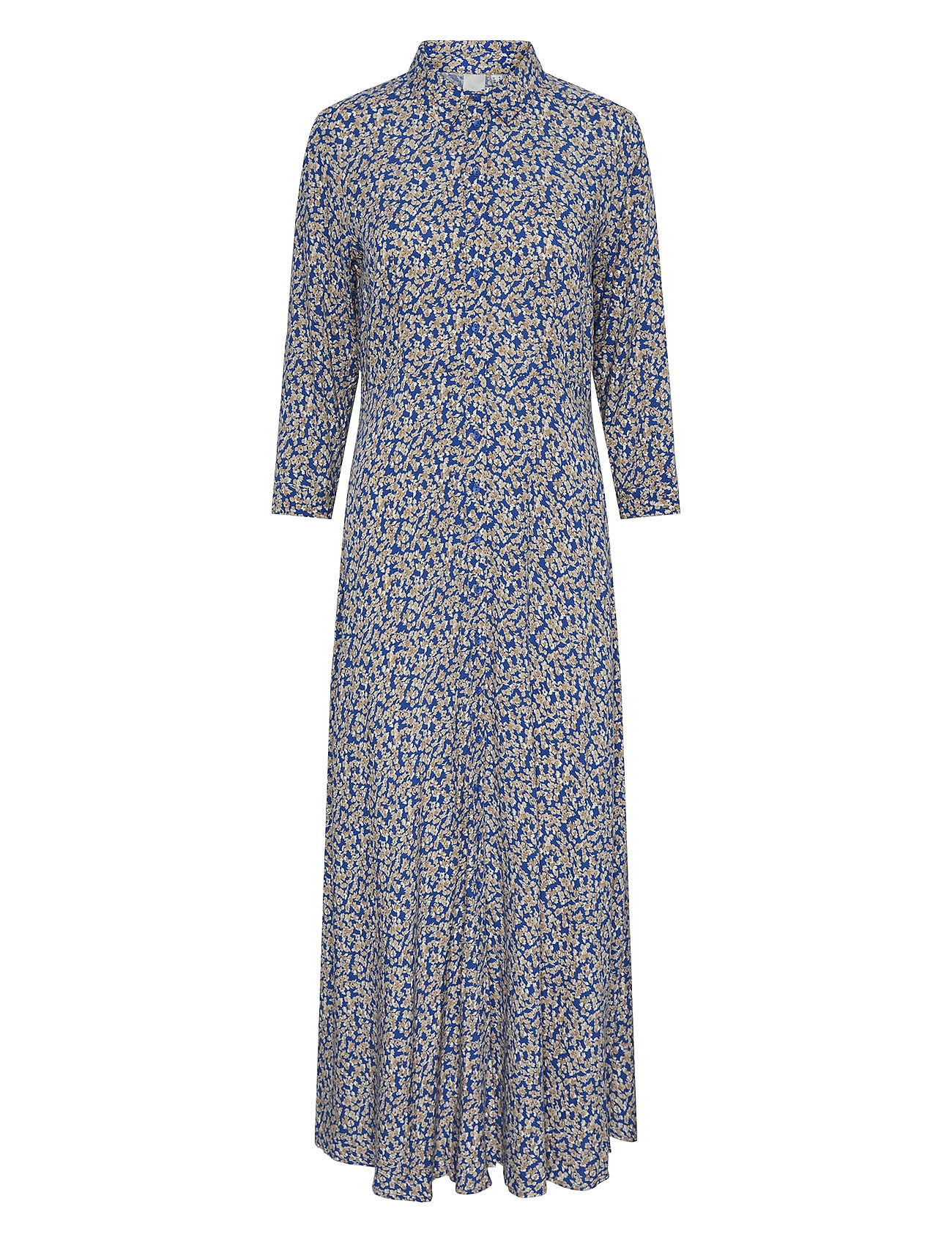 Yassavanna Long Shirt Dress S. Noos Blue YAS 100686