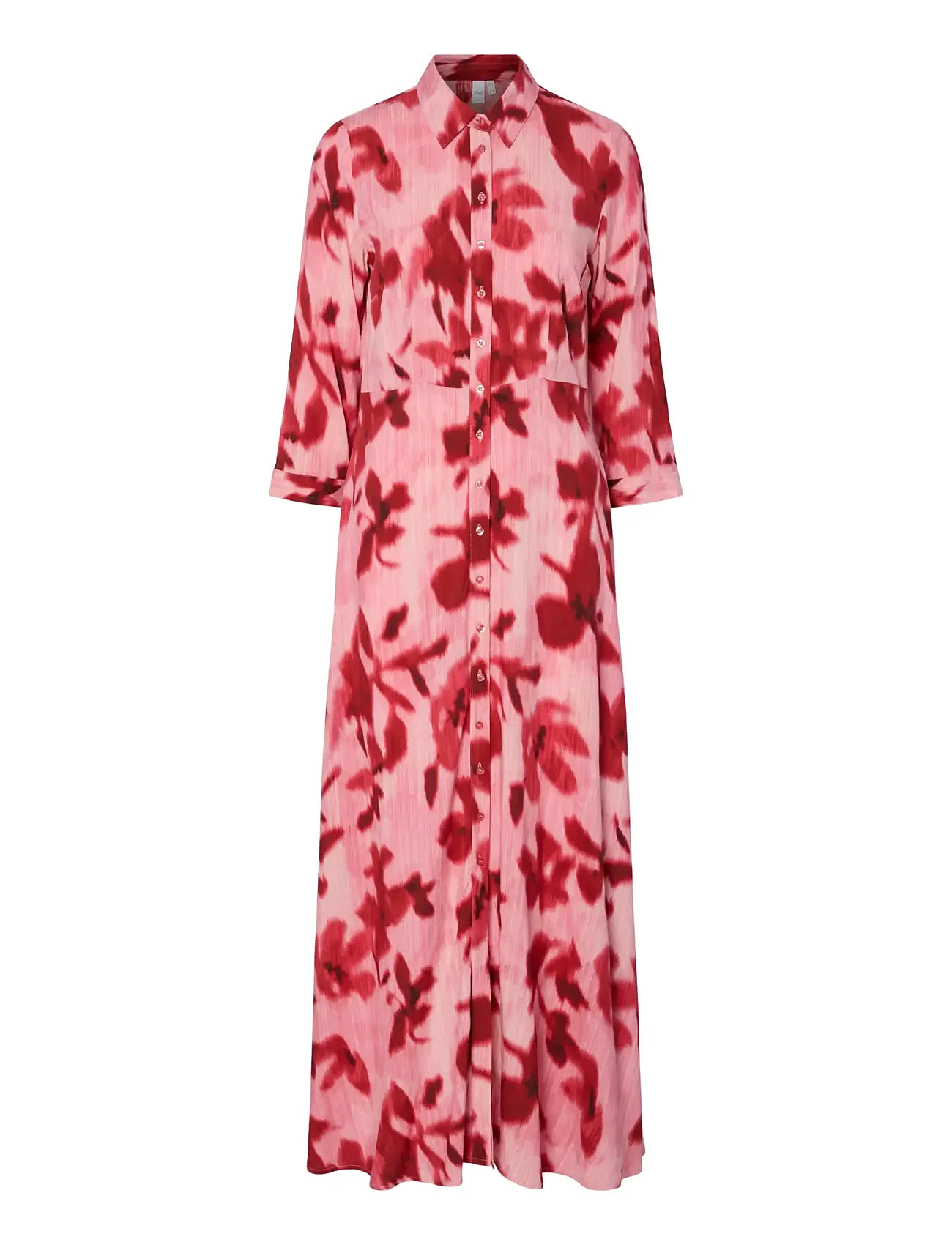 YAS Yassavanna Long Shirt Kleid S. Noos Rot - M - Damen