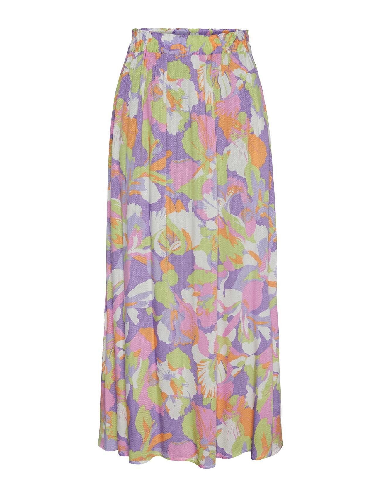 Yassimuna Hw Ankle Skirt S. Noos Purple YAS