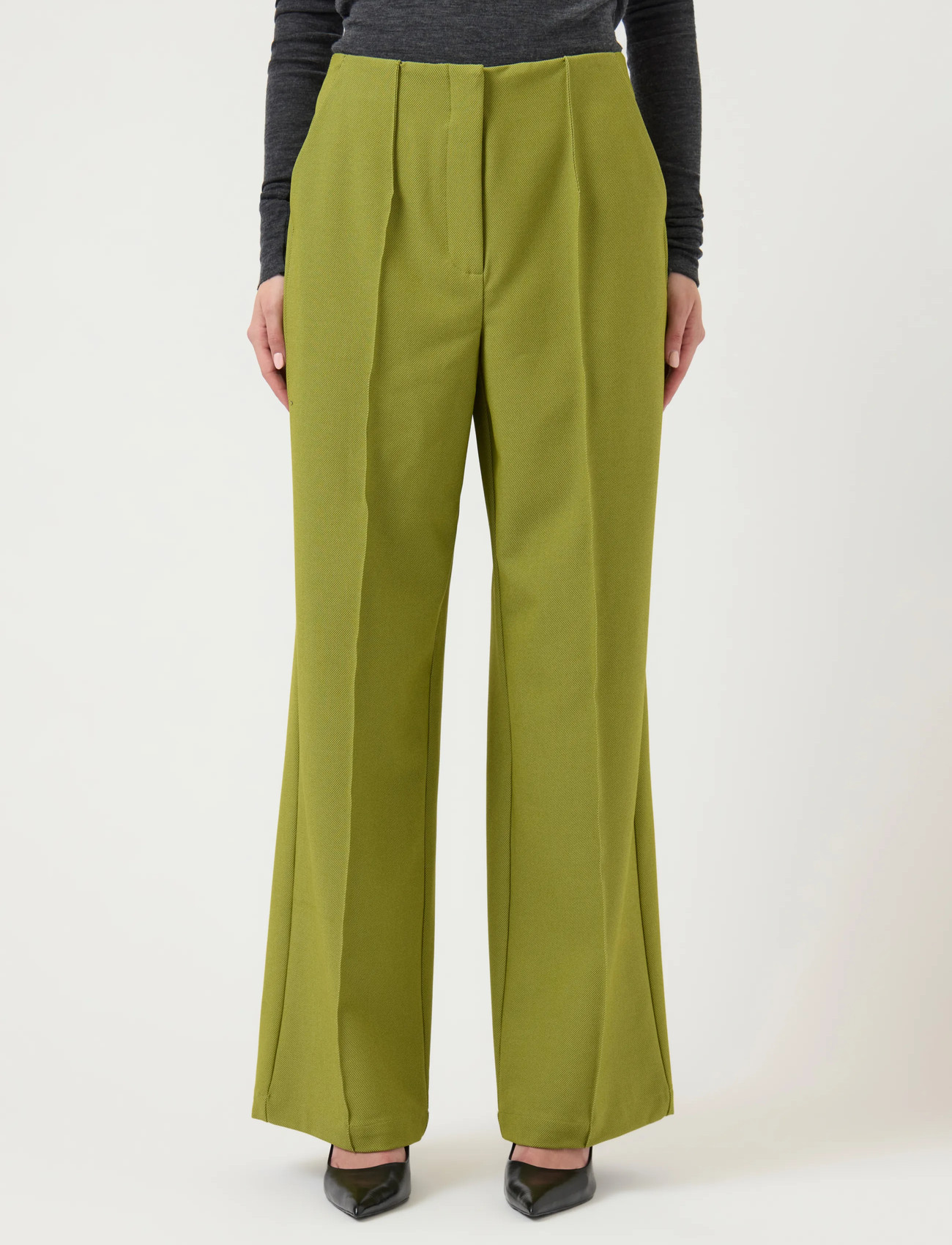 YAS Yasreemaj Hw Pant S. Noos, 40, Green, Bukser > Jakkesætsbukser, Dame