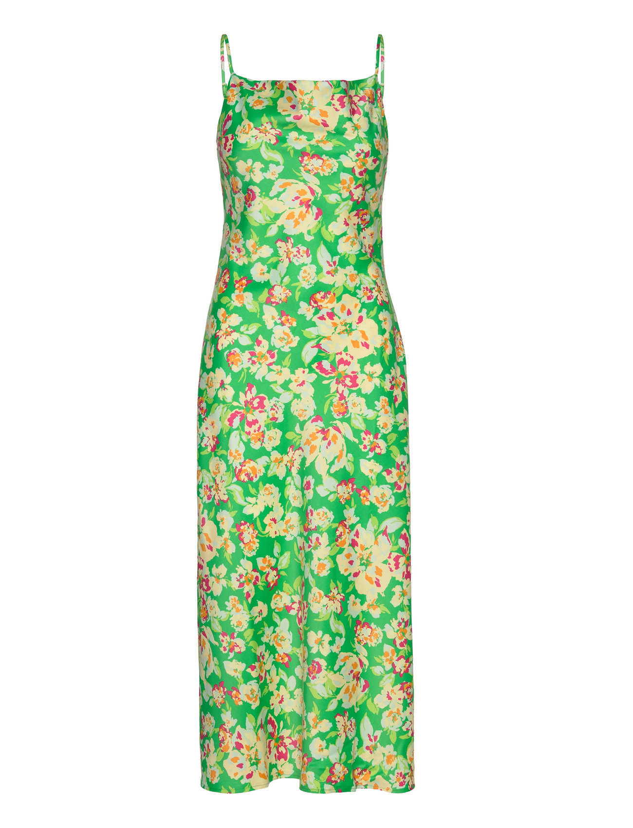 Yasuria Strap Midi Dress S. Green YAS
