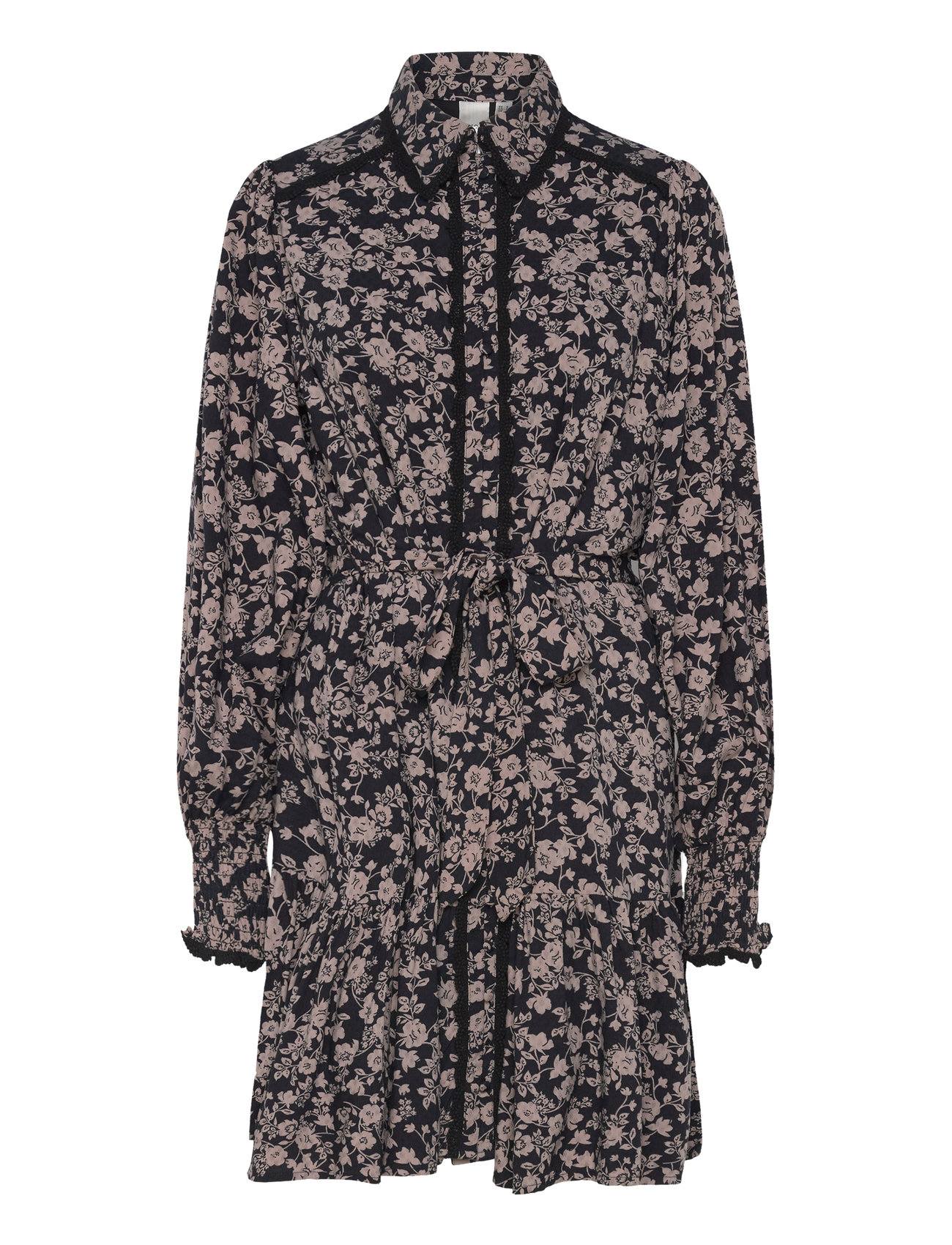 Yastilera Ls Shirt Dress S. Noos Knelang Kjole Black YAS