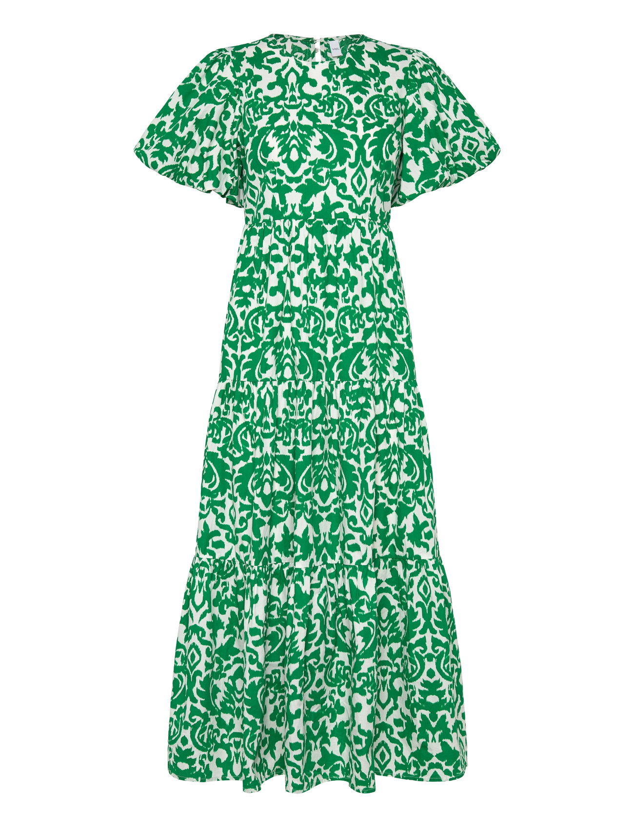 Yasgreena Ss Ankle Dress S. Maxikjole Festkjole Multi/patterned YAS