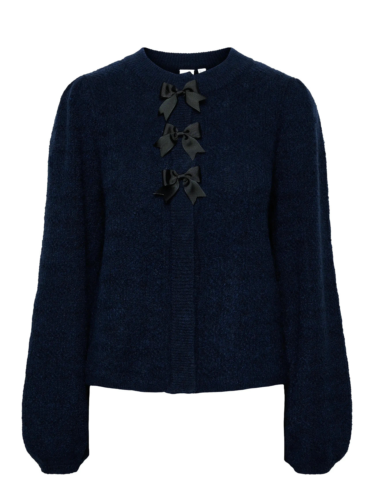Yasbonsa Ls Knit Cardigan S. Navy YAS