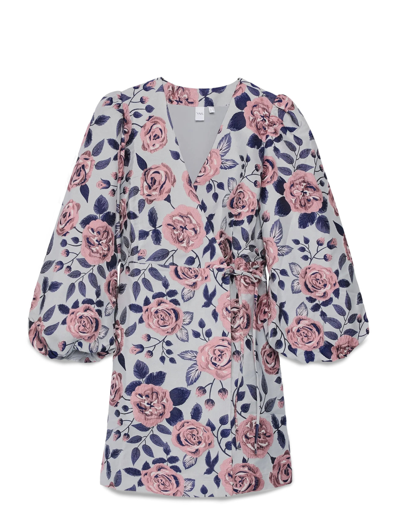 YAS Yaskelly 7/8 Wrap Dress - D2D, 40, Pink, Kjoler > Kort Kjole, Dame