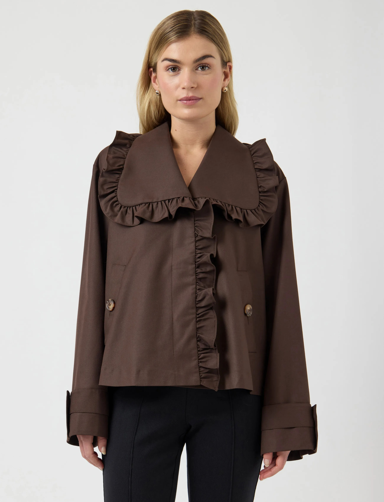 YAS Yaselsana Ls Short Trenchcoat