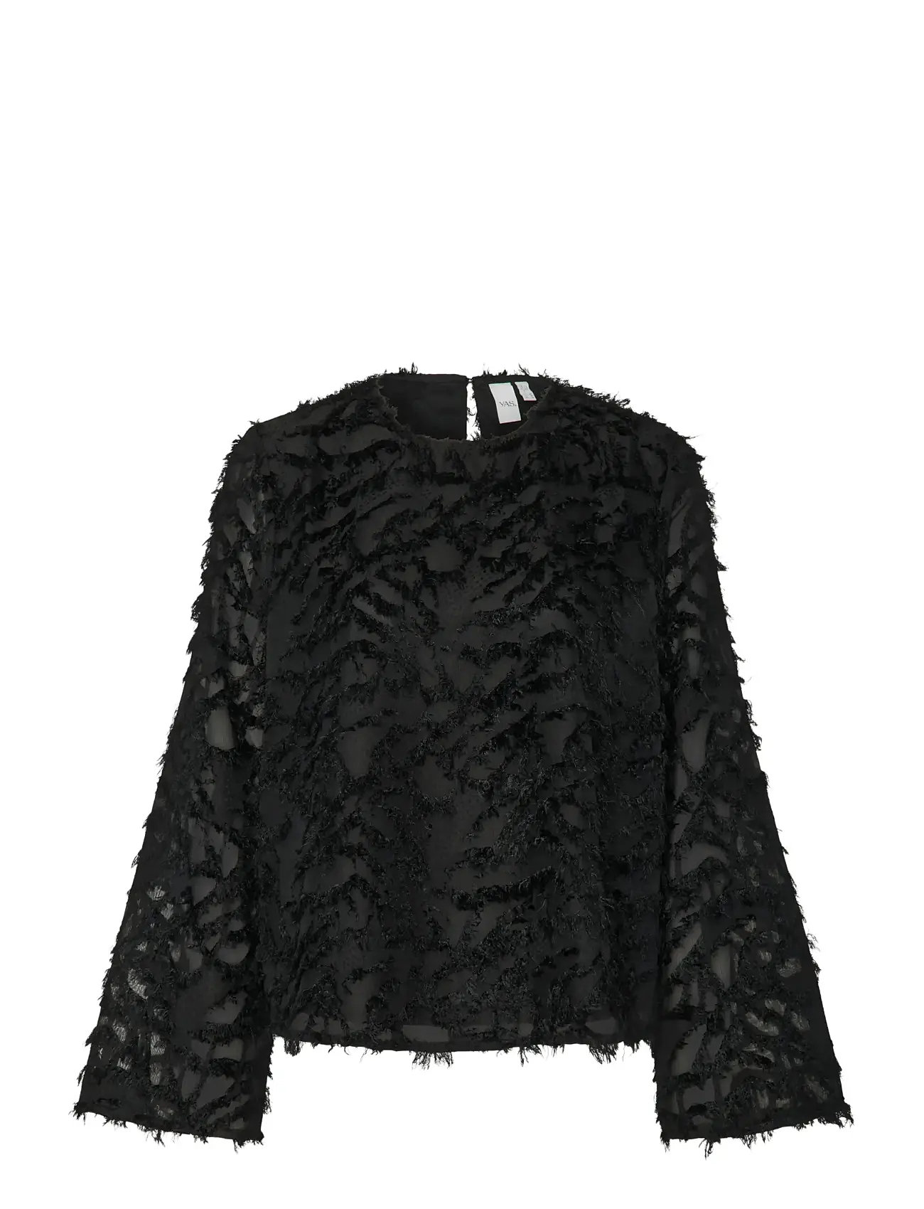 YAS Yasparia Ls Oberteil S. Noos Schwarz - 34 - Damen