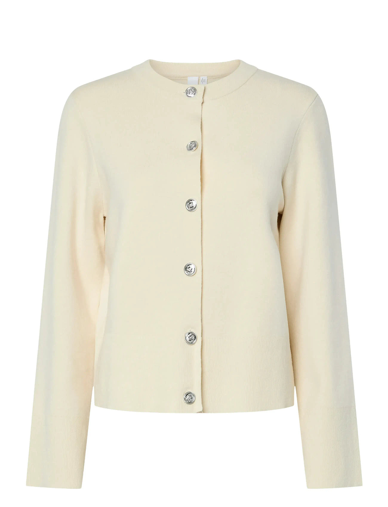 YAS Yaspimi Ls Knit Cardigan S. - D2D Cream - XS - Damen