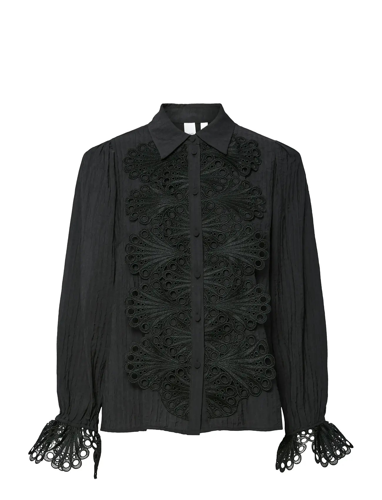 YAS Yasanisa Ls Shirt Schwarz - 34 - Damen