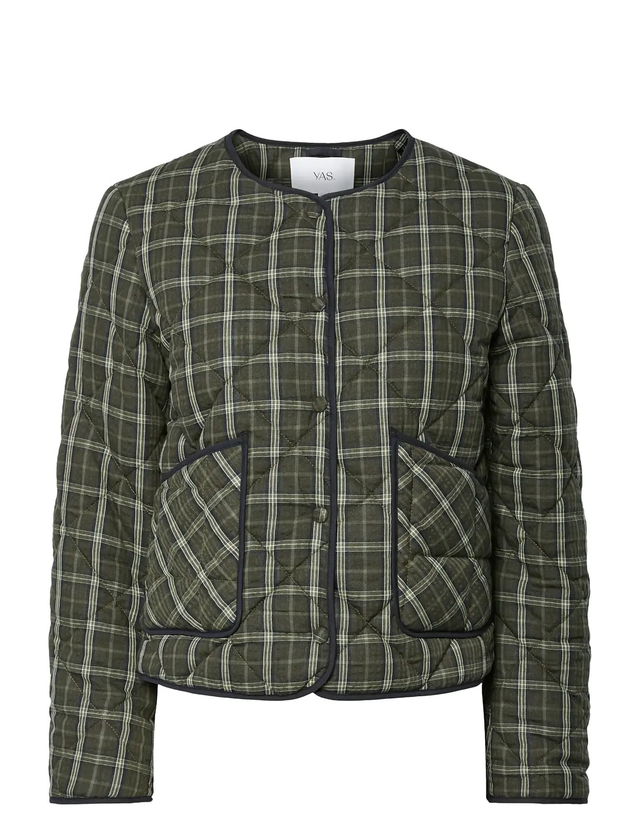 YAS Yascinna Ls Gefüttert Jacke - Ex Grün - 40 - Damen