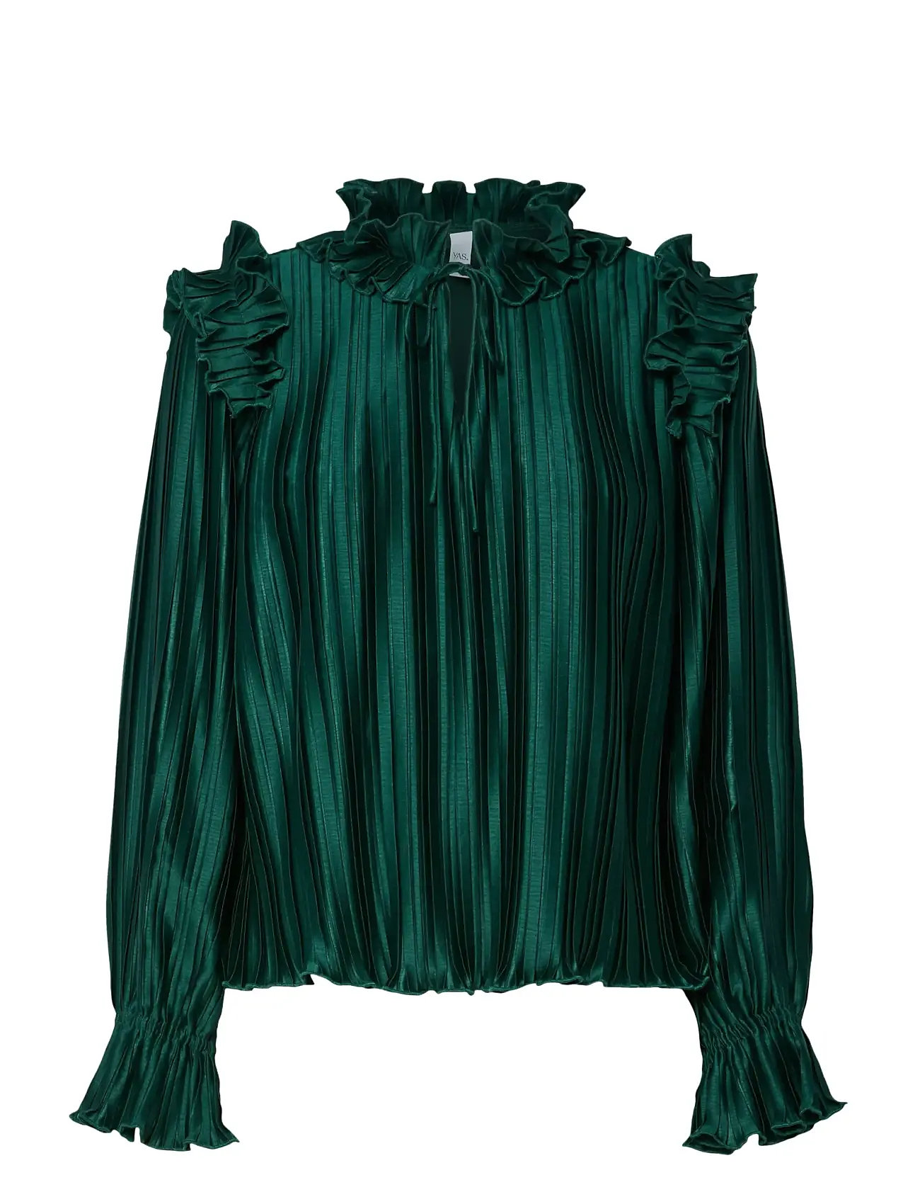 YAS Yasmicco Ls Top, 42, Green, Bluser > Langærmede, Dame