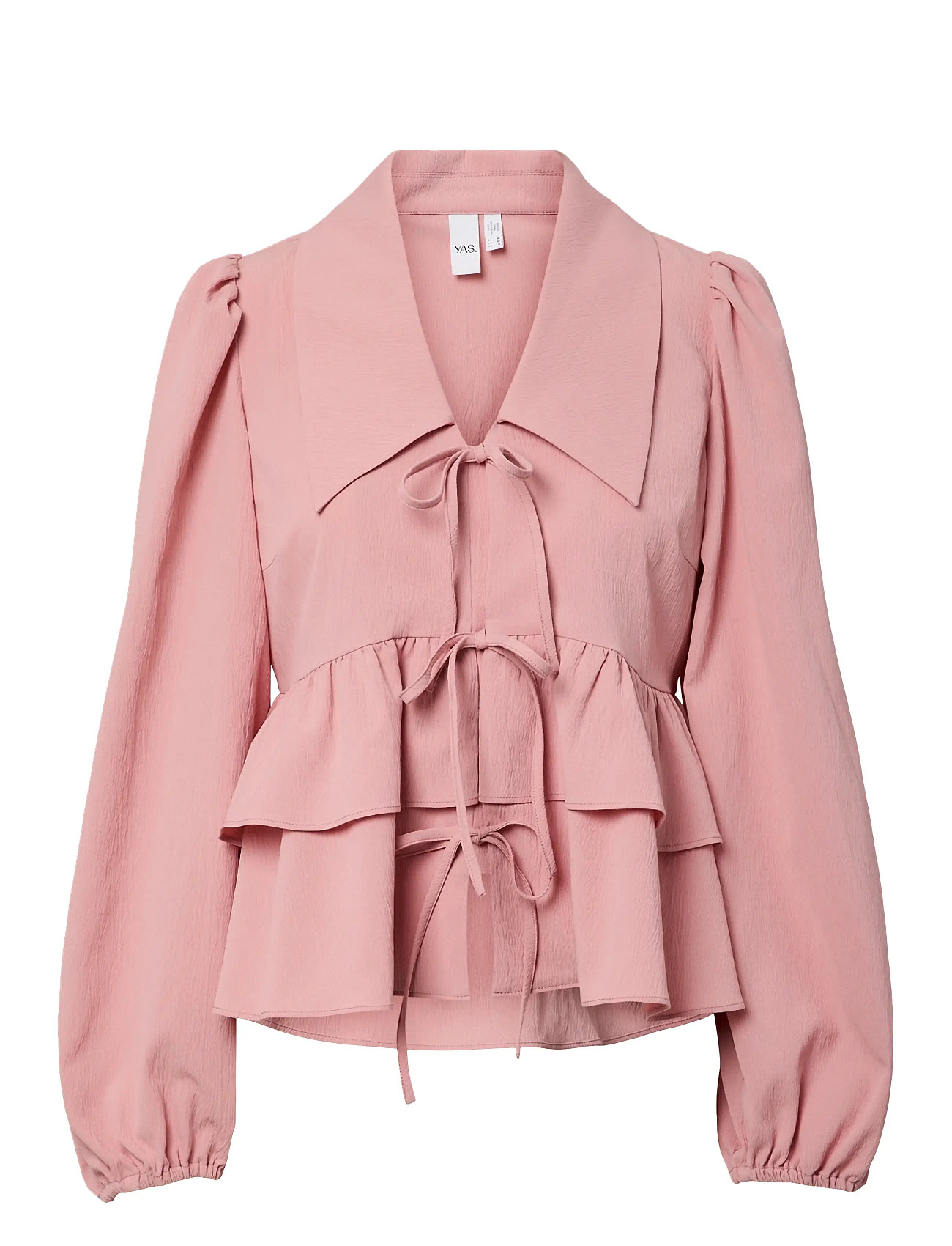 YAS Yascelina Ls Oberteil New - D2D Pink - 40 - Damen