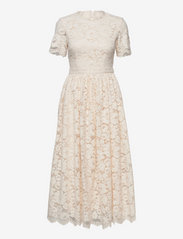 YAS - YASKAT SS LONG DRESS - CELEB - sukienki koktajlowe - antique white - 1