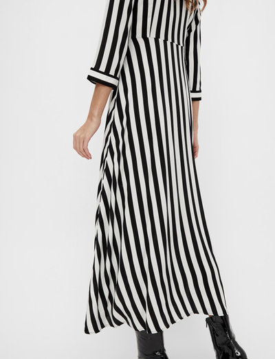 YASSAVANNA LONG SHIRT DRESS - robes d'été - stripes w white stripes