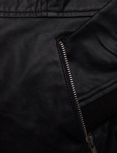 yas petite leather jacket