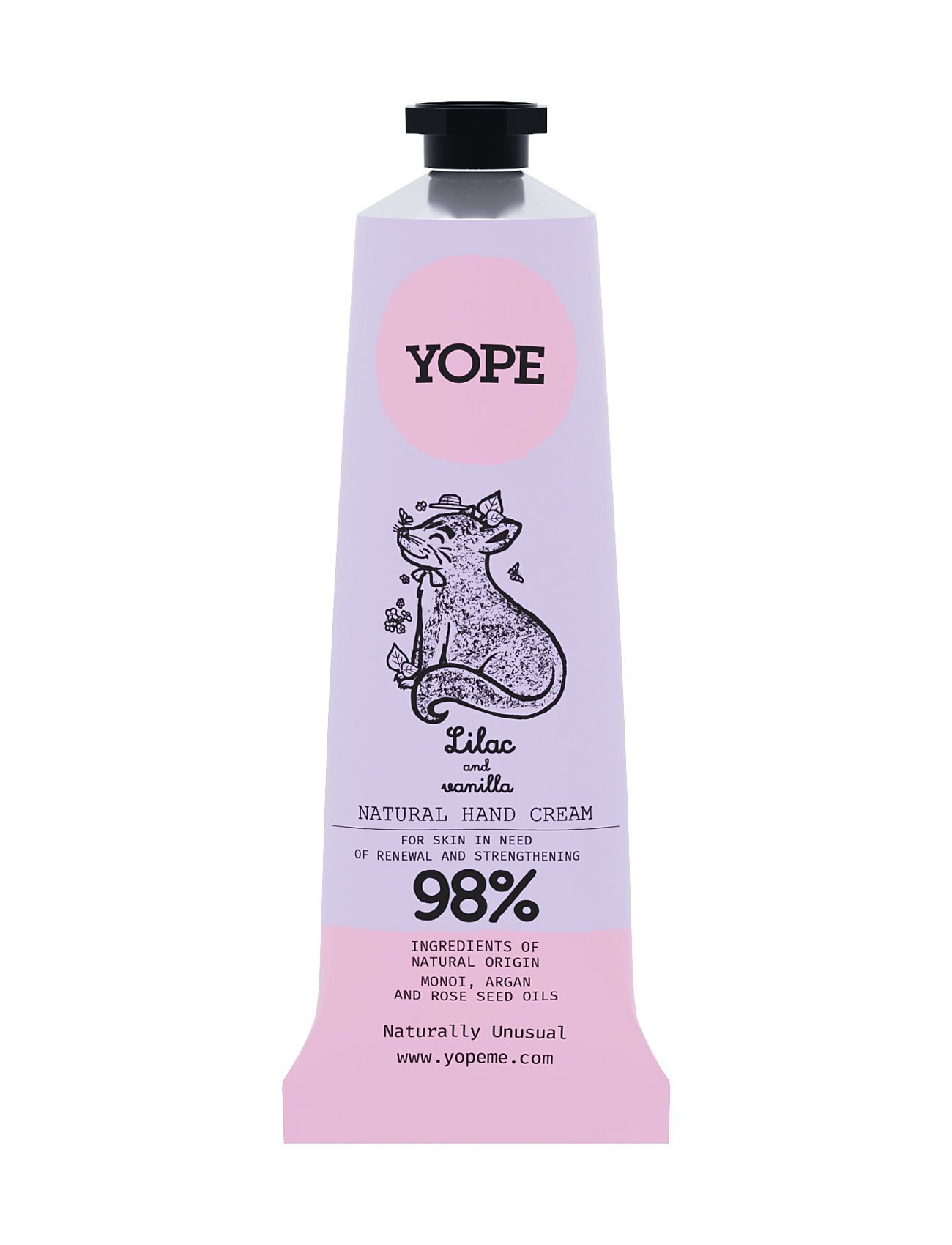 Yope Hand Cream Lilac And Vanilla Beauty Women Skin Care Body Hand Care Hand Cream Nude YOPE