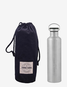 Thermo Bottle (1000 ml) - Black bamboo lid - thermosflaschen - no colour