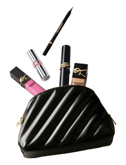GWP - YSL PREMIUM QUILTED BLACK POUCH