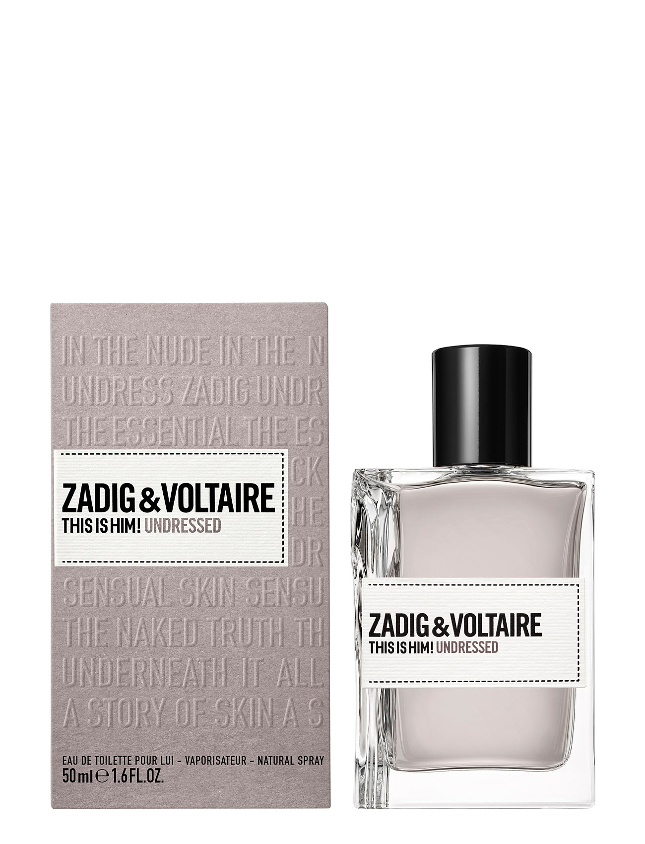 This Is Him! Undressed Edt 50 Ml Parfym Eau De Parfum Nude Zadig & Voltaire Fragrance