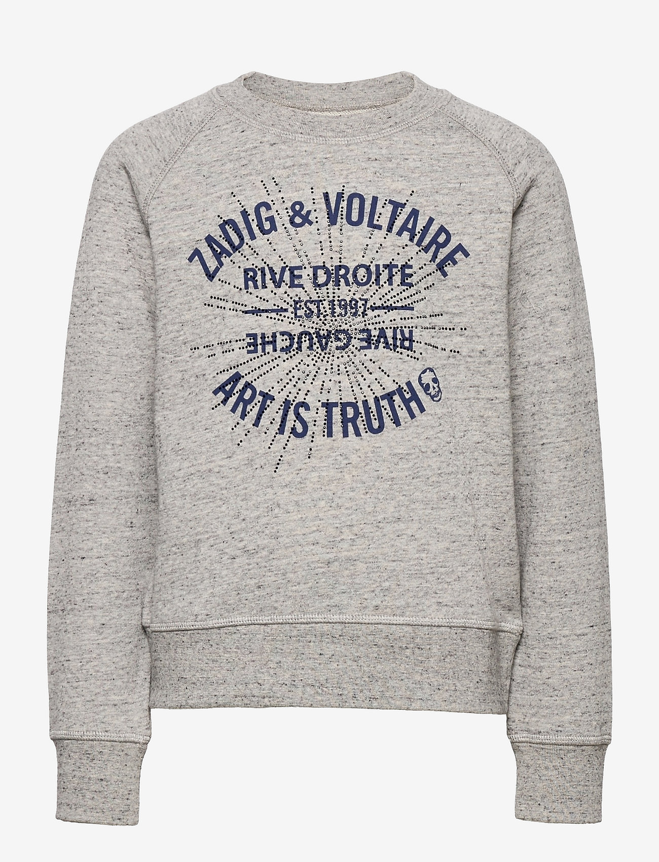 Zadig & Voltaire Kids - SWEATSHIRT - sweatshirts - chine grey - 0
