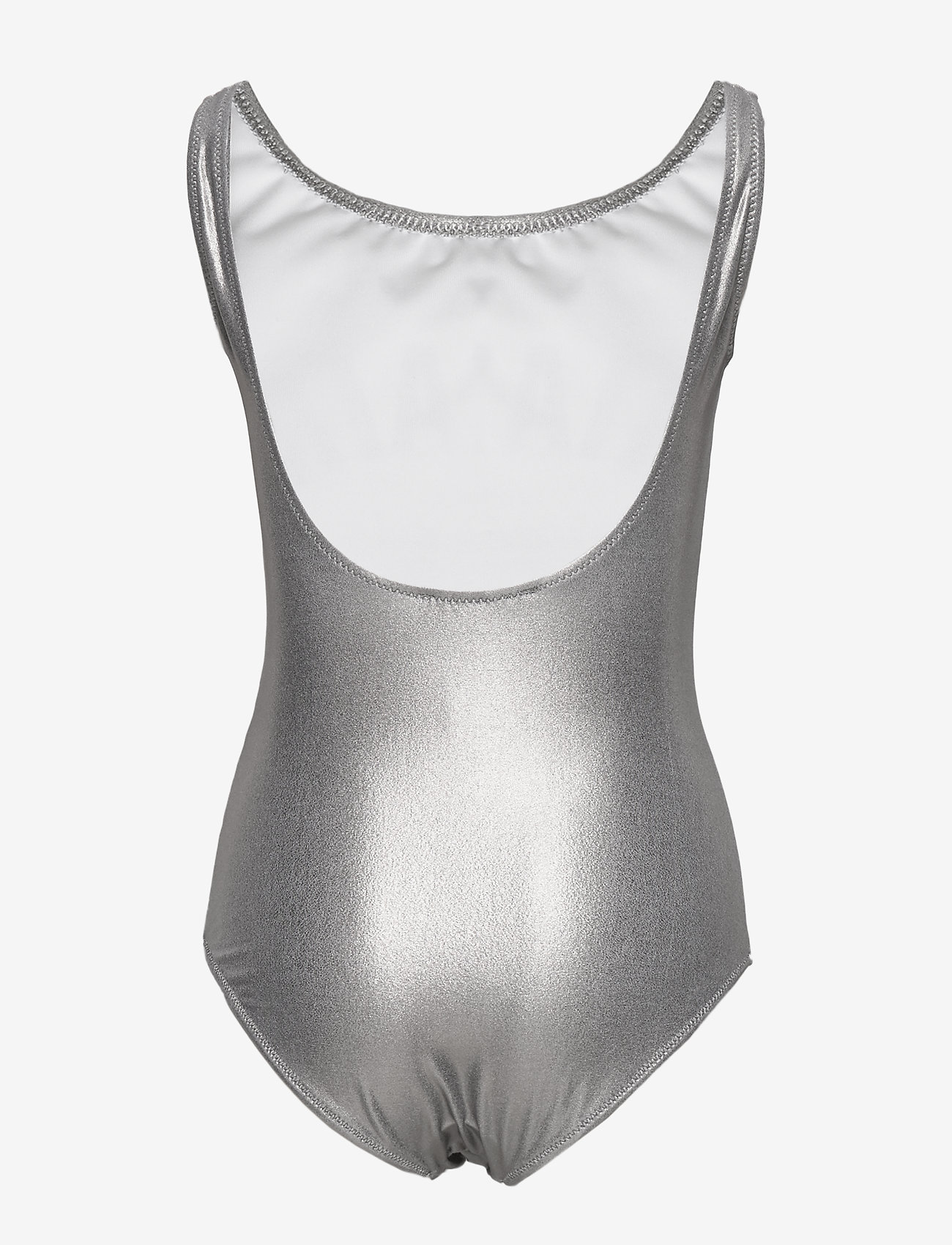 grey swimming costume