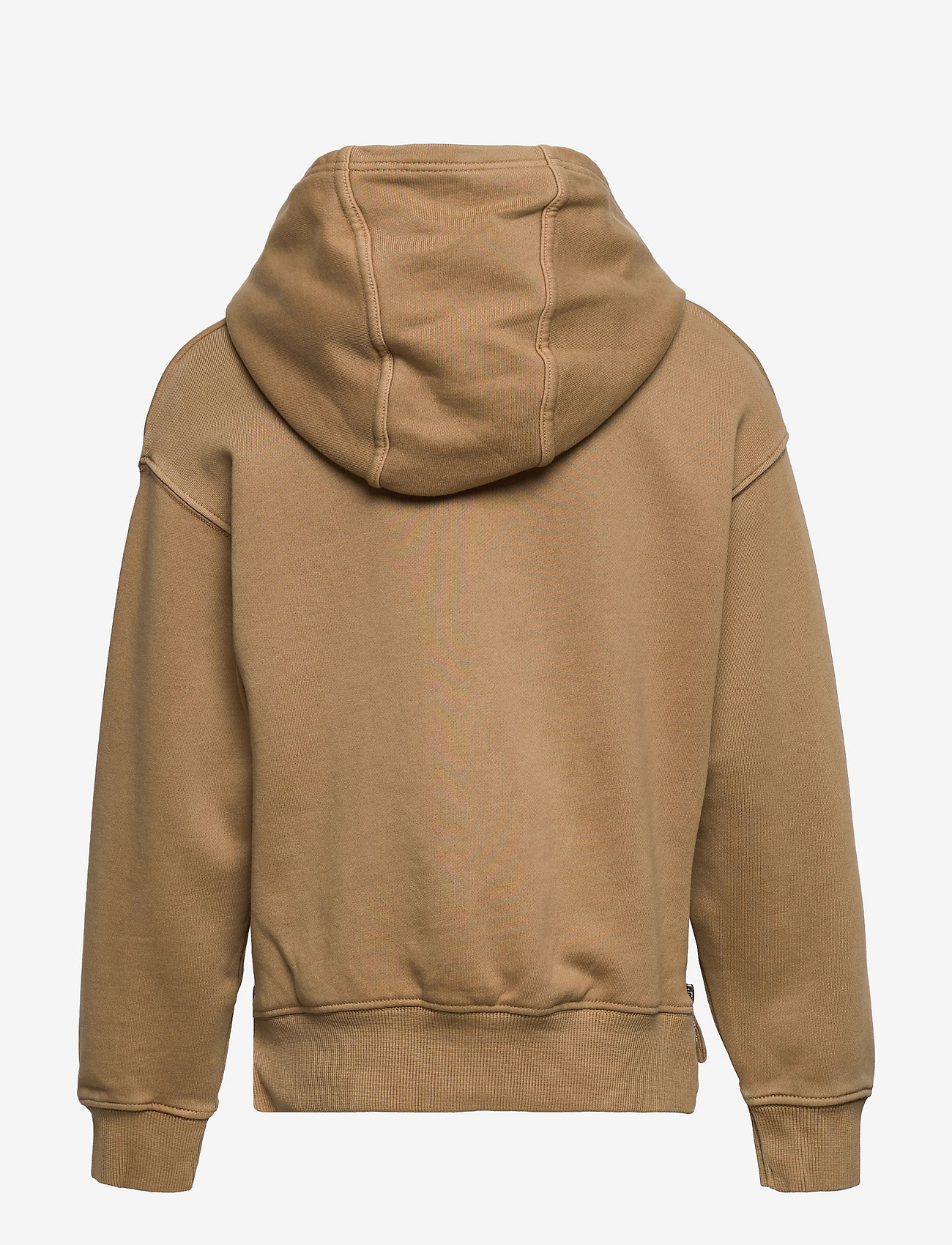 pile hooded top