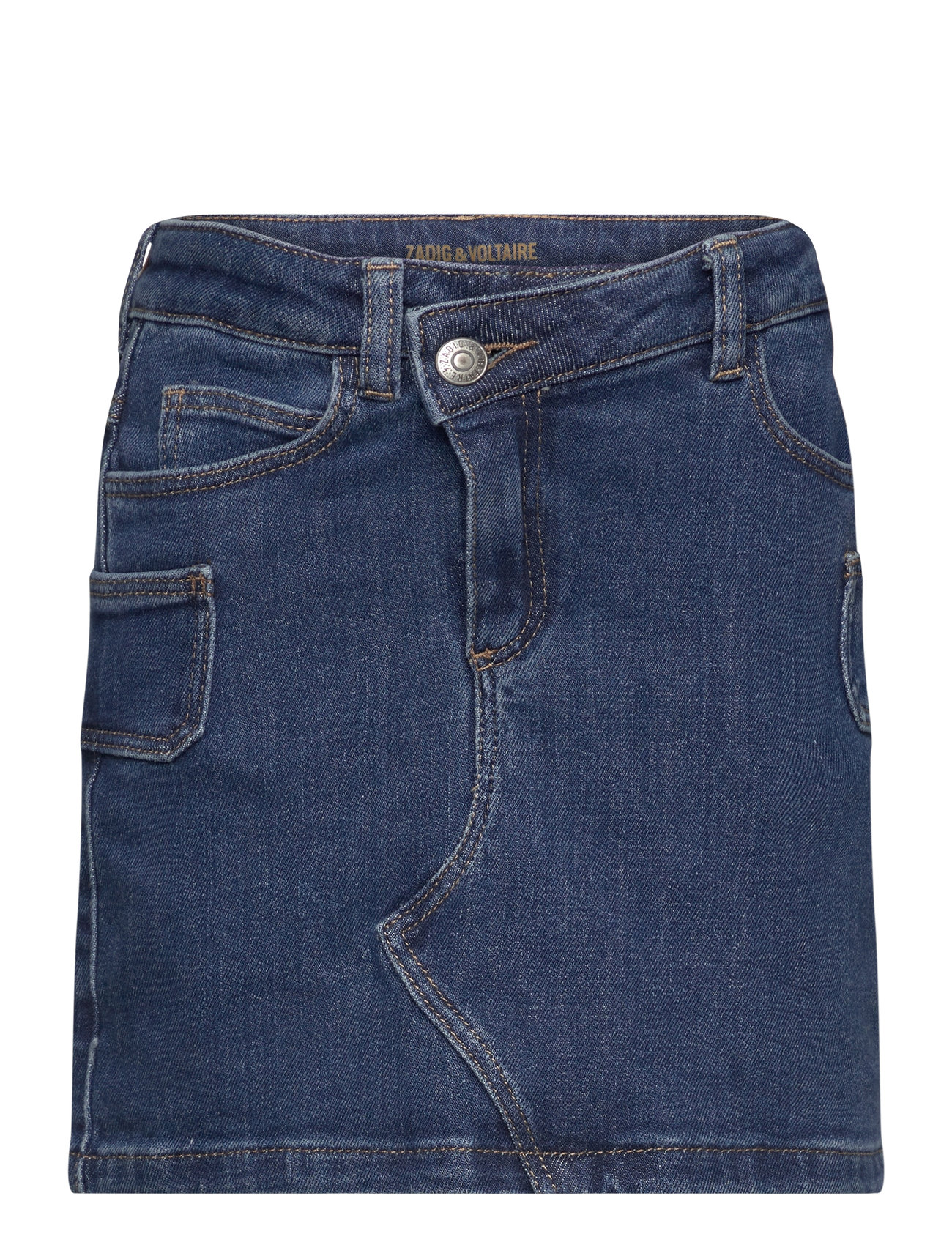 Denim Skirt Blue Zadig & Voltaire Kids