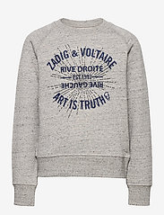 Zadig & Voltaire Kids - SWEATSHIRT - sweatshirts - chine grey - 0