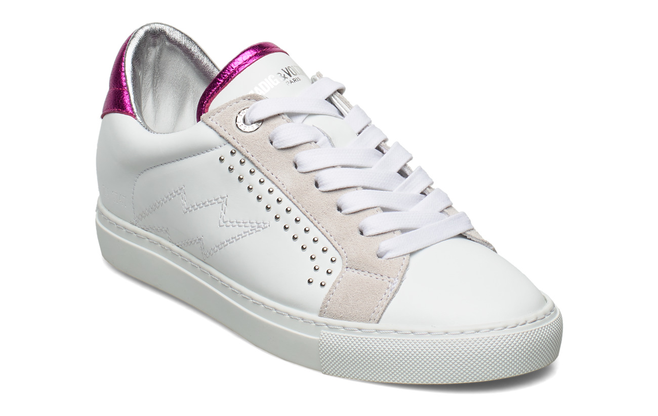 zadig and voltaire white high tops
