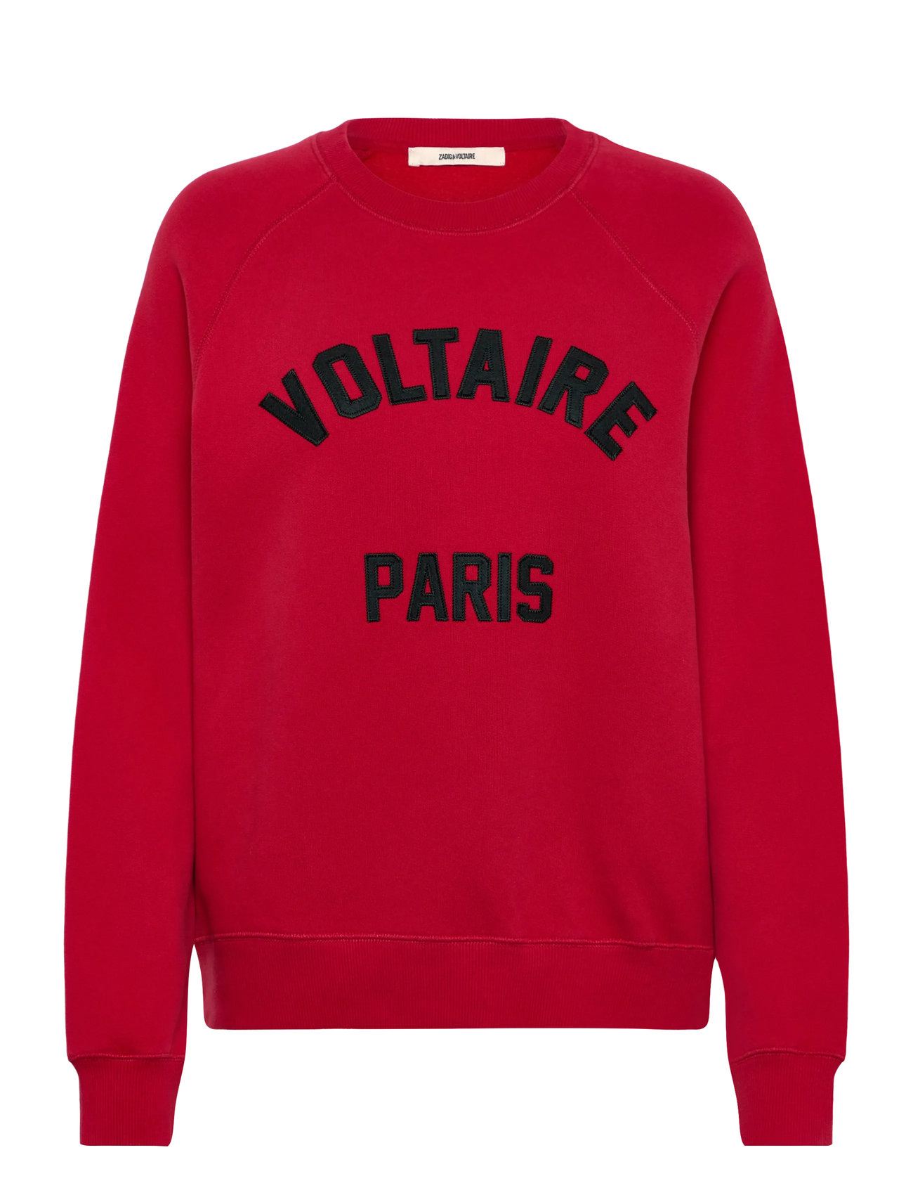 Zadig & Voltaire Upper Mo Voltaire Paris, S, Red, Sweatshirts & Hættetrøjer > Sweatshirts, Dame