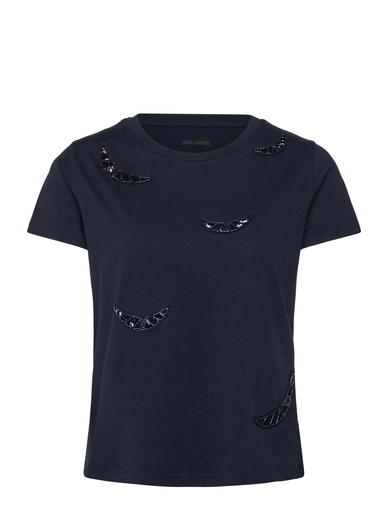 ZADIG & VOLTAIRE Alys Hc Embroidery Wings Navy - M - Damen