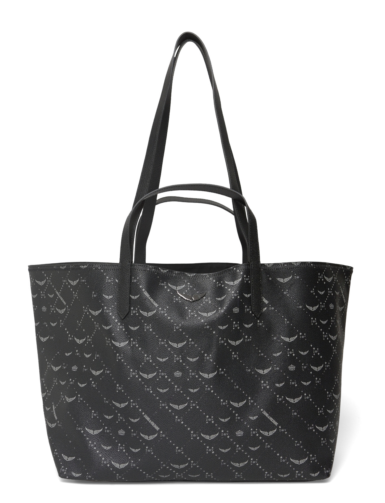 Zadig & Voltaire Z Shopper Xl Monogram, One Size, Black, Designere > Shoppere, Dame