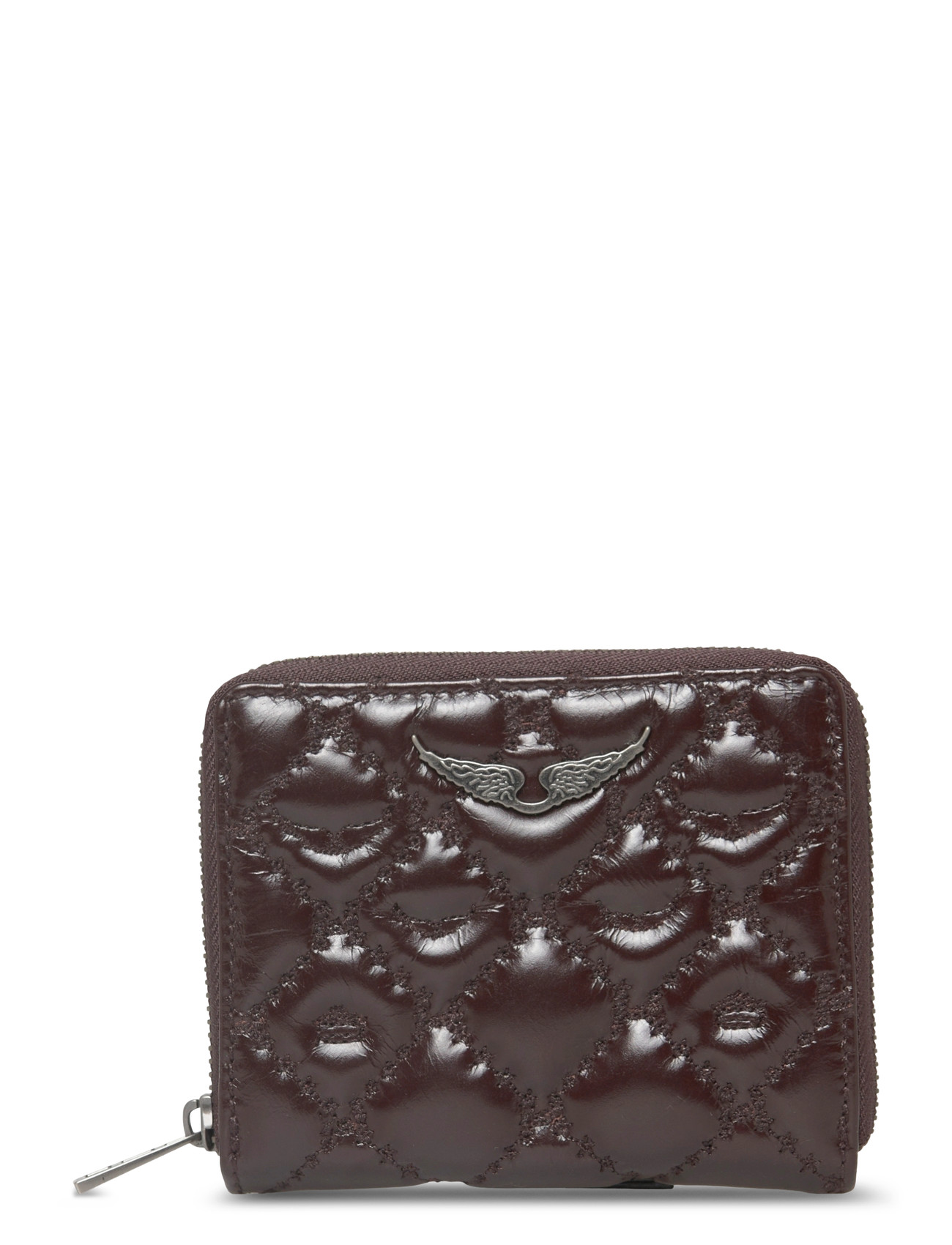 Zadig & Voltaire Mini Zv Vintage Monogram, One Size, Brown, Kortholdere & Punge > Punge, Dame