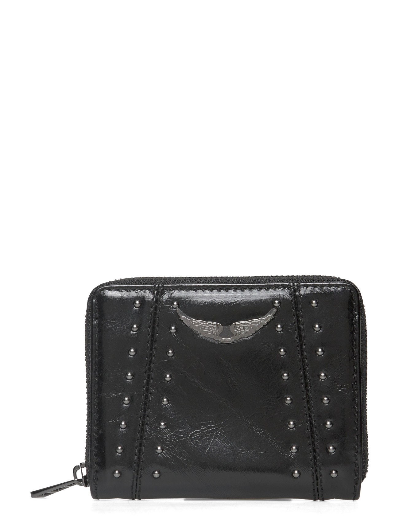 Zadig & Voltaire Mini Zv Vintage Patent Studs, One Size, Black, Kortholdere & Punge > Punge, Dame