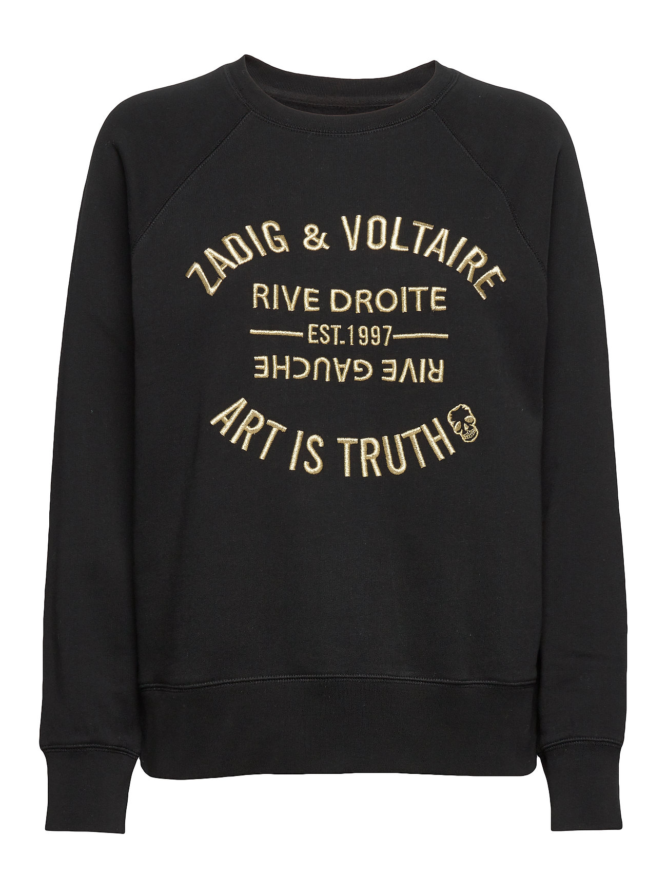 Upper Blason Brode Designers Sweatshirts & Hoodies Sweatshirts Black Zadig & Voltaire