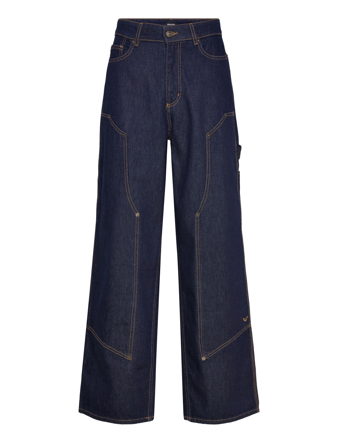 Zadig & Voltaire Perya Denim Eco Brut, 25, Blue, Jeans > Vidde, Dame