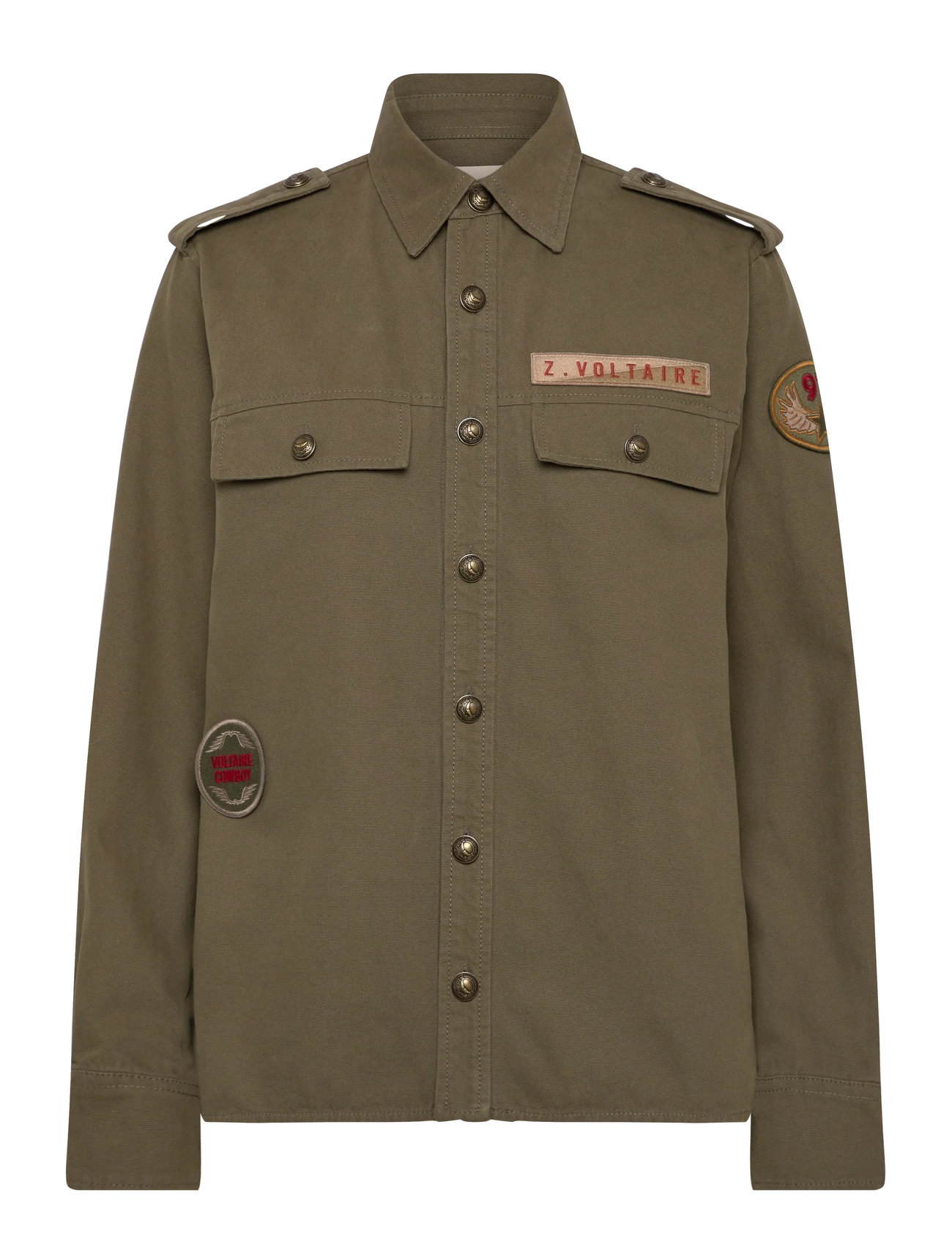 ZADIG & VOLTAIRE Taskam Canvas Khaki - XS - Damen