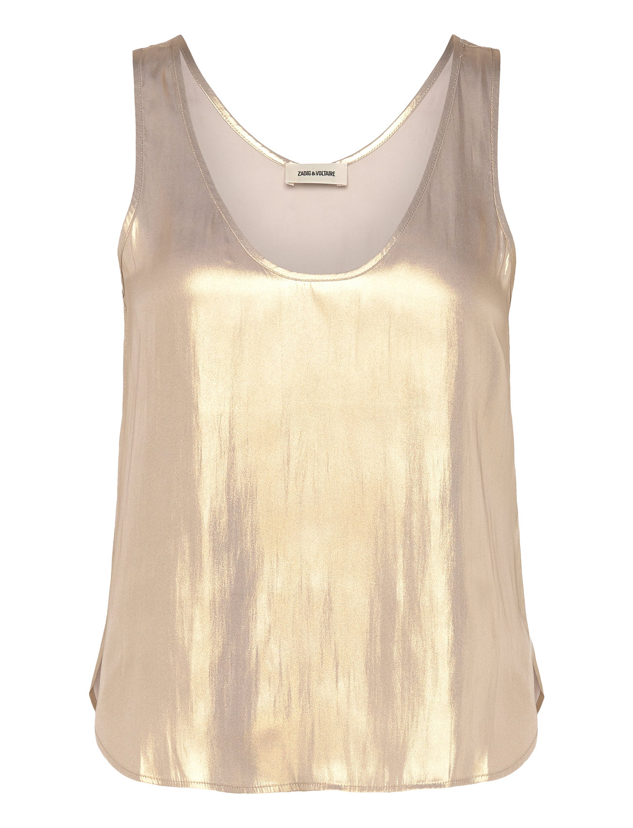 ZADIG & VOLTAIRE Tarys Satin Gold - L - Damen