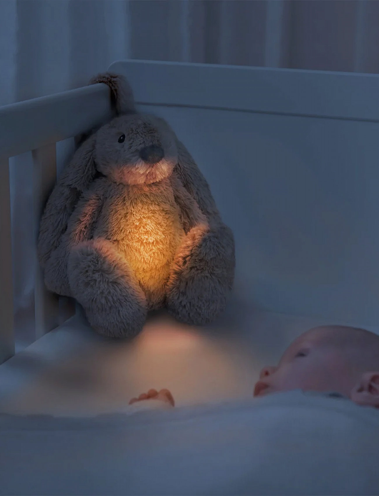 ZAZU Ro The Rabbit, One Size, Beige, Belysning > Natlamper, Børn