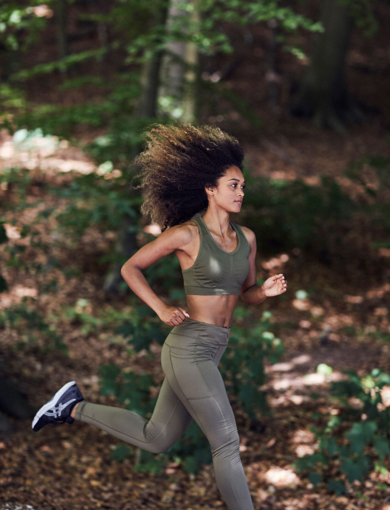 ZEBDIA Seamless Bra, M-L, Khaki green, Bh'Er Og Toppe > Sports-Bh'Er - Alle, Dame