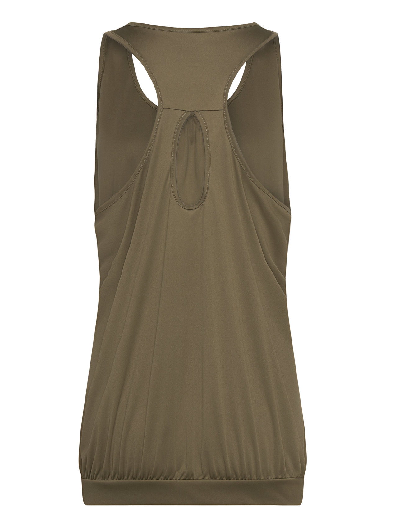 Women Sports Top Khaki ZEBDIA