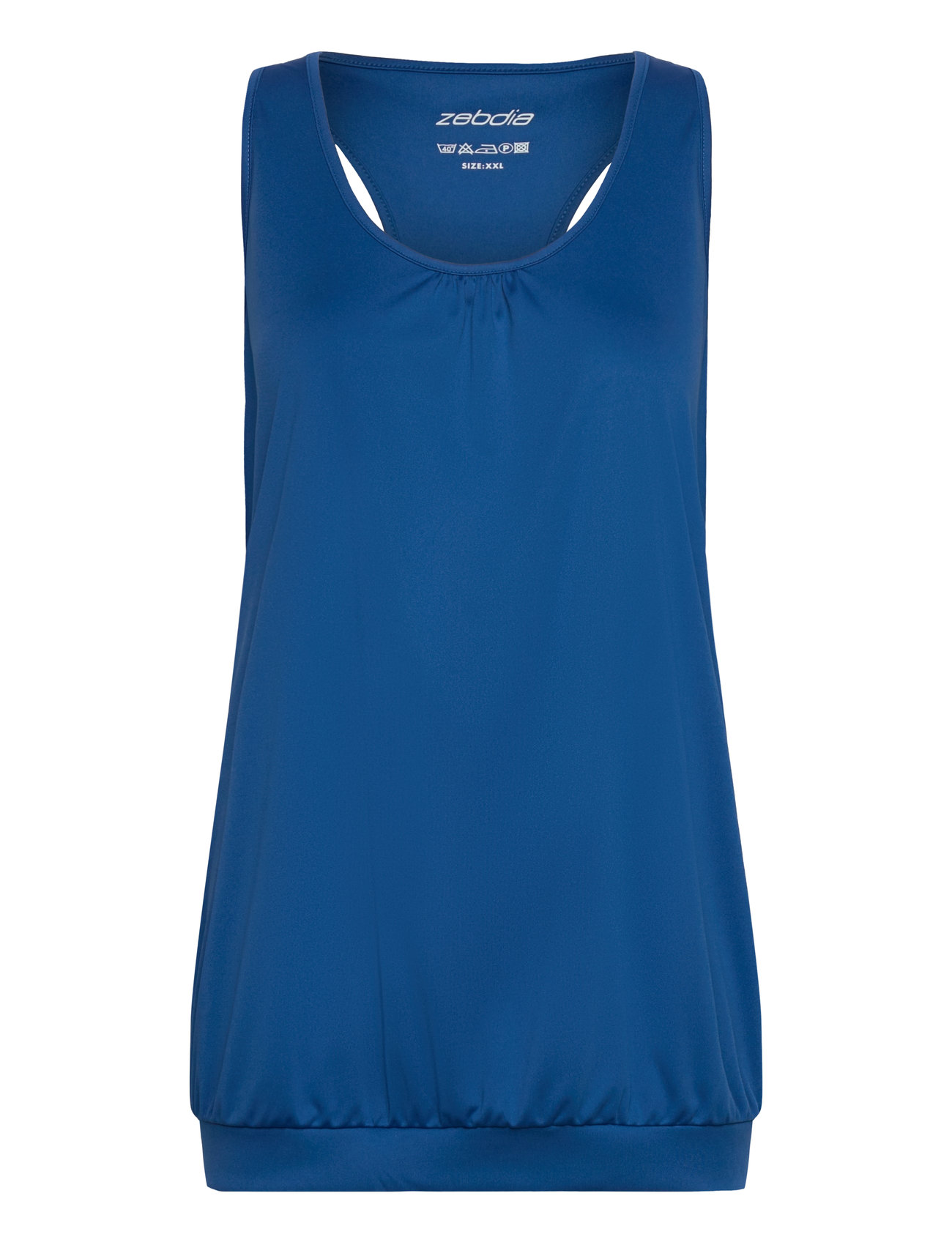 Women Sports Top Blue ZEBDIA