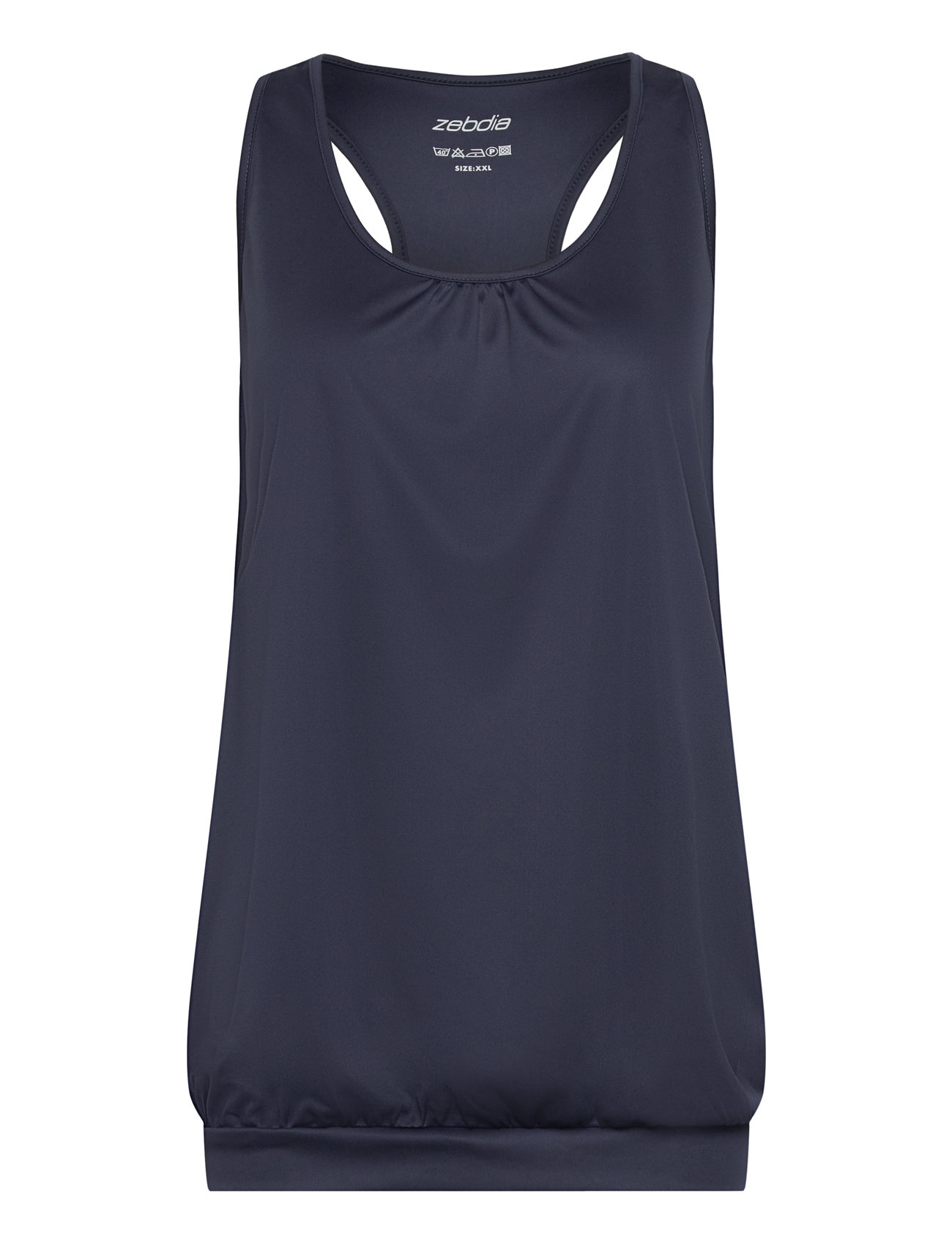 ZEBDIA Damen Sport Oberteil Navy - S - Damen