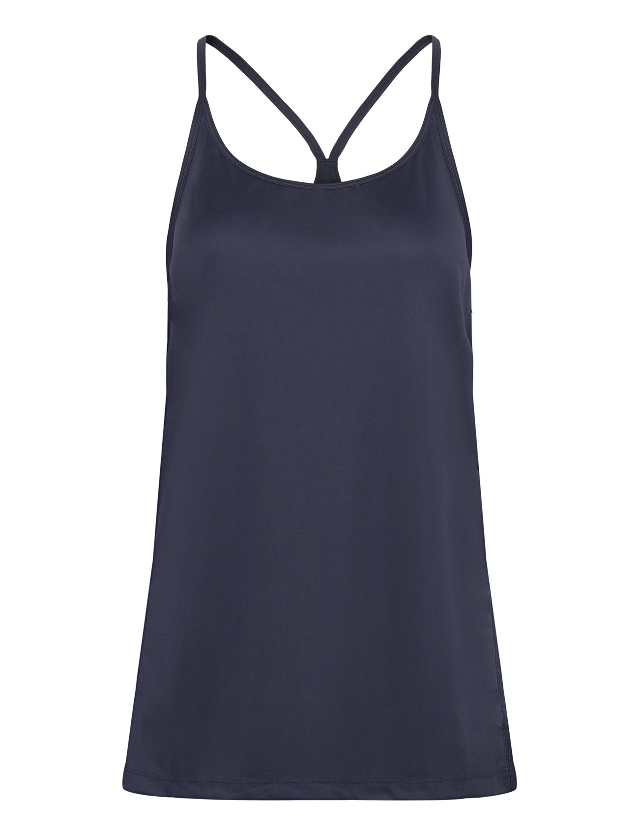 Women Sports Strap Top Navy ZEBDIA