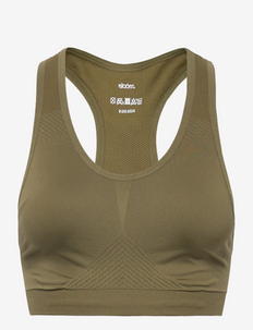 Seamless Bra - sports bras - army