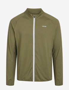 Mens Sports Jacket - fleece-pullover - army