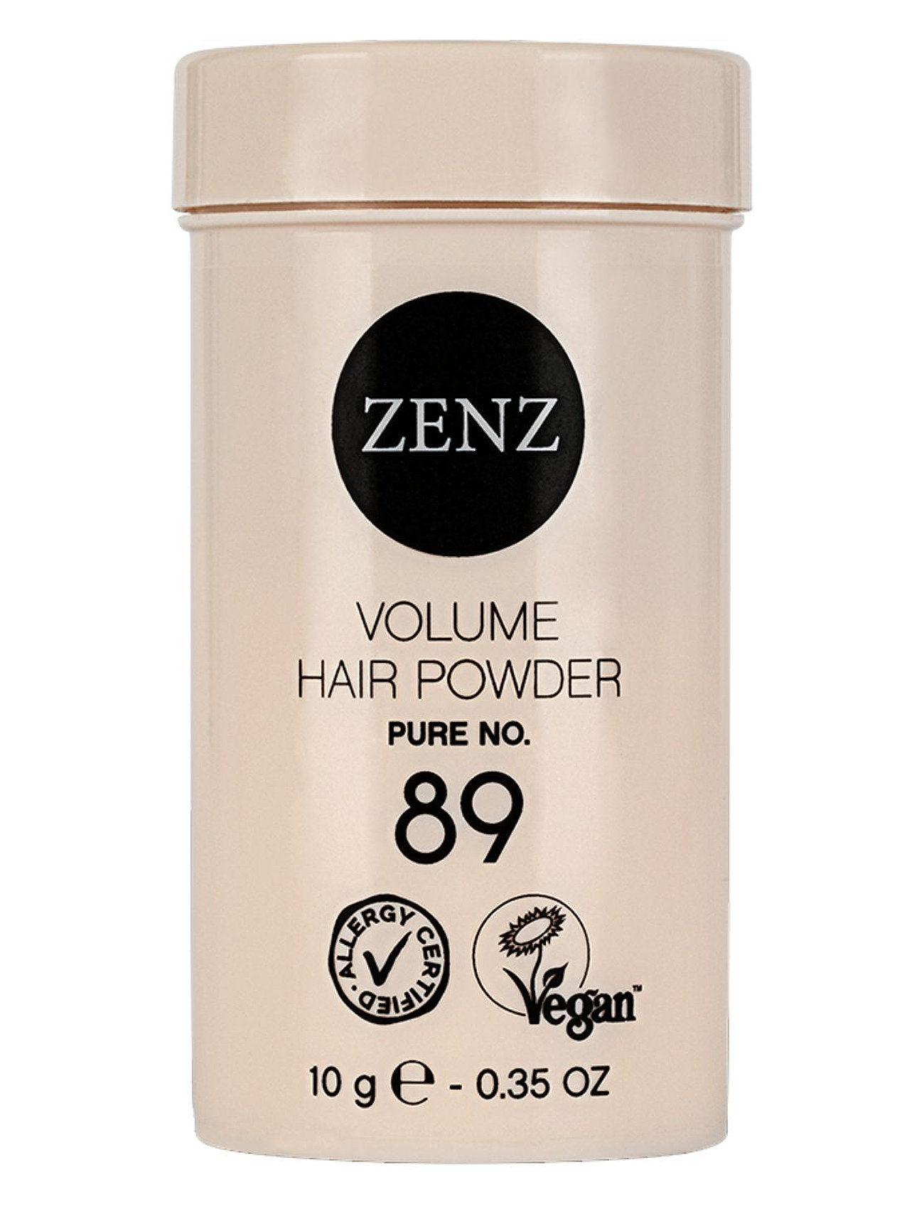 Styling 89 Volume Hair Powder 10 Gr Tørshampoo Nude ZENZ
