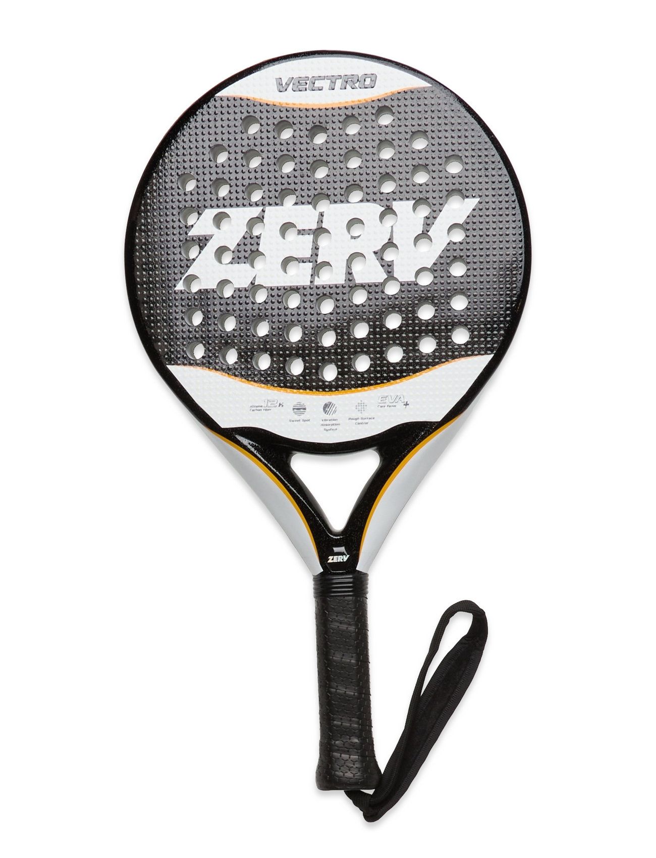 Zerv Vectro Elite Sport Sports Equipment Rackets & Equipment Padel Rackets Black Zerv