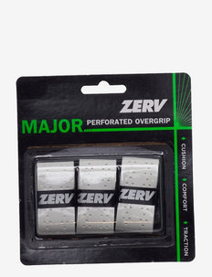 ZERV Major Perforated Ovegrip - piłki i akcesoria - white