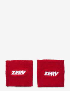 ZERV Wristband 2-Pack - sweat wristbands - red